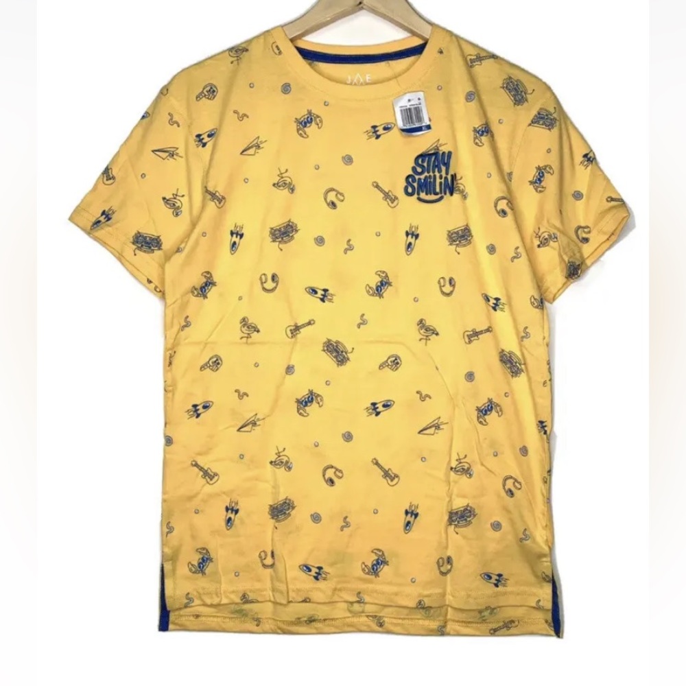 JEM Stay Smilin Short Sleeve T-Shirt Tee